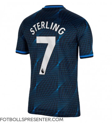Chelsea Raheem Sterling #7 Borta Matchtröja 2023-24 Kortärmad